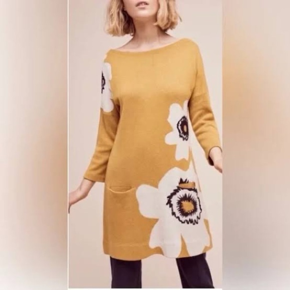 Field Flower / Anthropologie Poppy Sweater Tunic